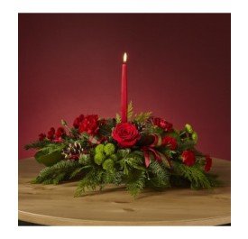 FTD® By The Candlelight Centerpiece - Shalimar Flower Shop