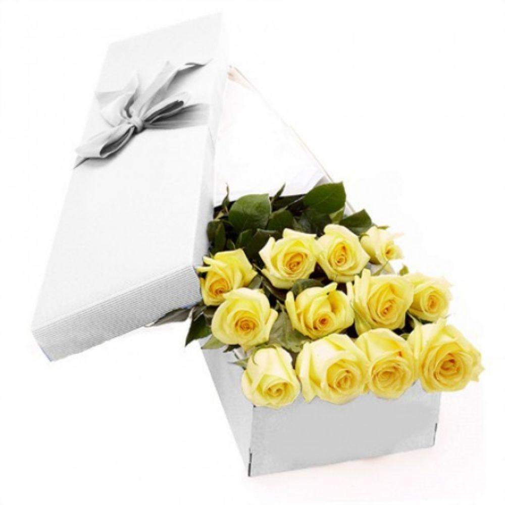 Hello Sunshine Yellow Roses - Shalimar Flower Shop