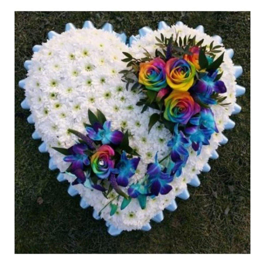 Rainbow Heart Dream - Shalimar Flower Shop