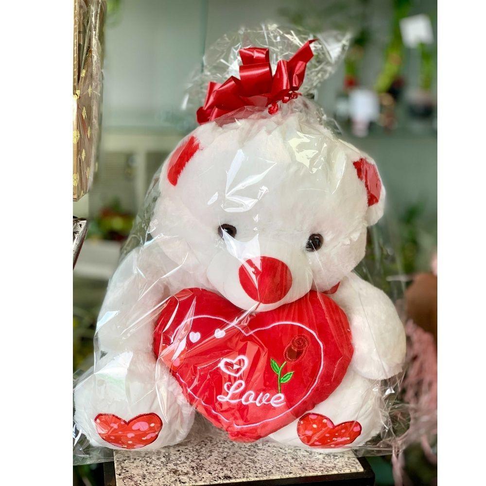 Send a Bear Hug Teddy Bear - Shalimar Flower Shop