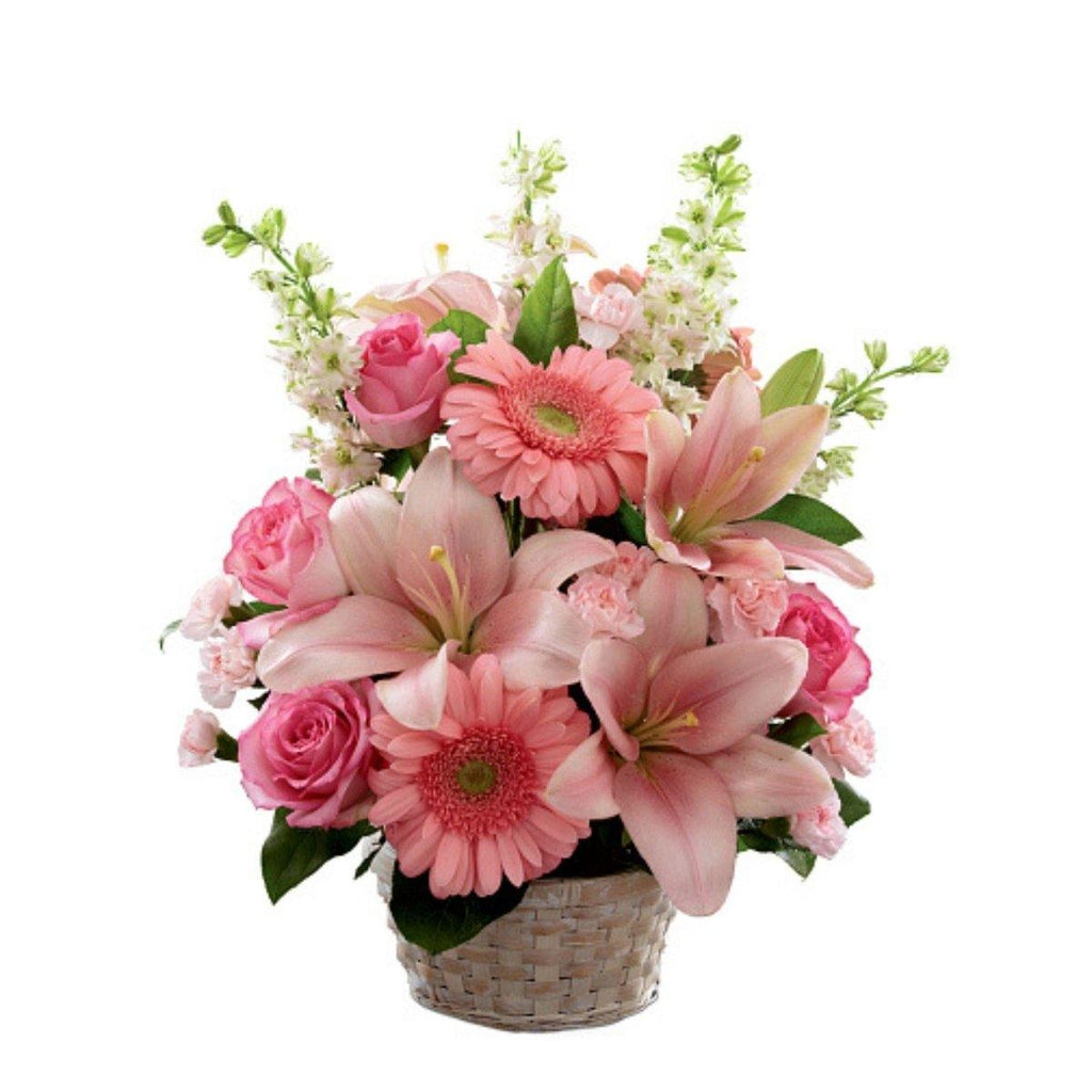 The FTD® Whispering Love Pink Arrangement - Shalimar Flower Shop
