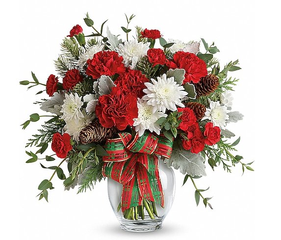 Holiday Shine Bouquet - Shalimar Flower Shop