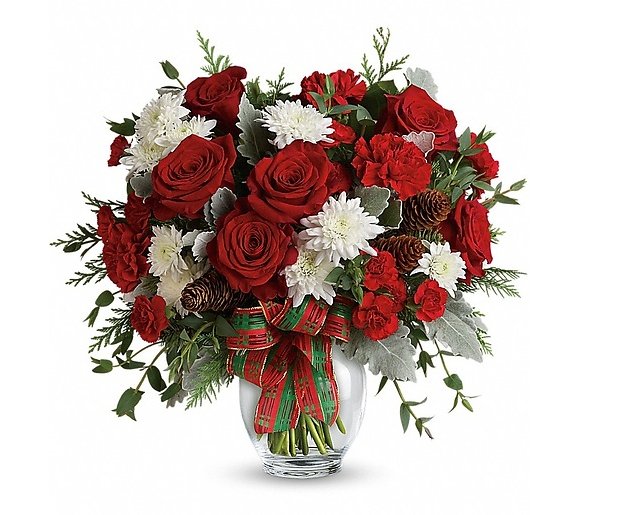 Holiday Shine Bouquet - Shalimar Flower Shop