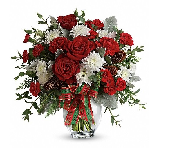 Holiday Shine Bouquet - Shalimar Flower Shop