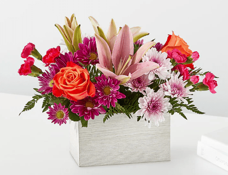Light Of My LIfe Box Bouquet - Shalimar Flower Shop