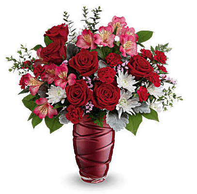 Loving Swirls Bouquet - Shalimar Flower Shop