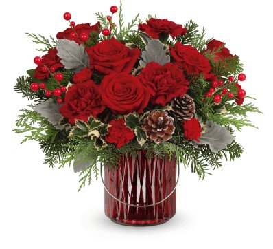 Merry Glow Bouquet - Shalimar Flower Shop