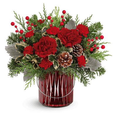 Merry Glow Bouquet - Shalimar Flower Shop