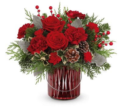 Merry Glow Bouquet - Shalimar Flower Shop