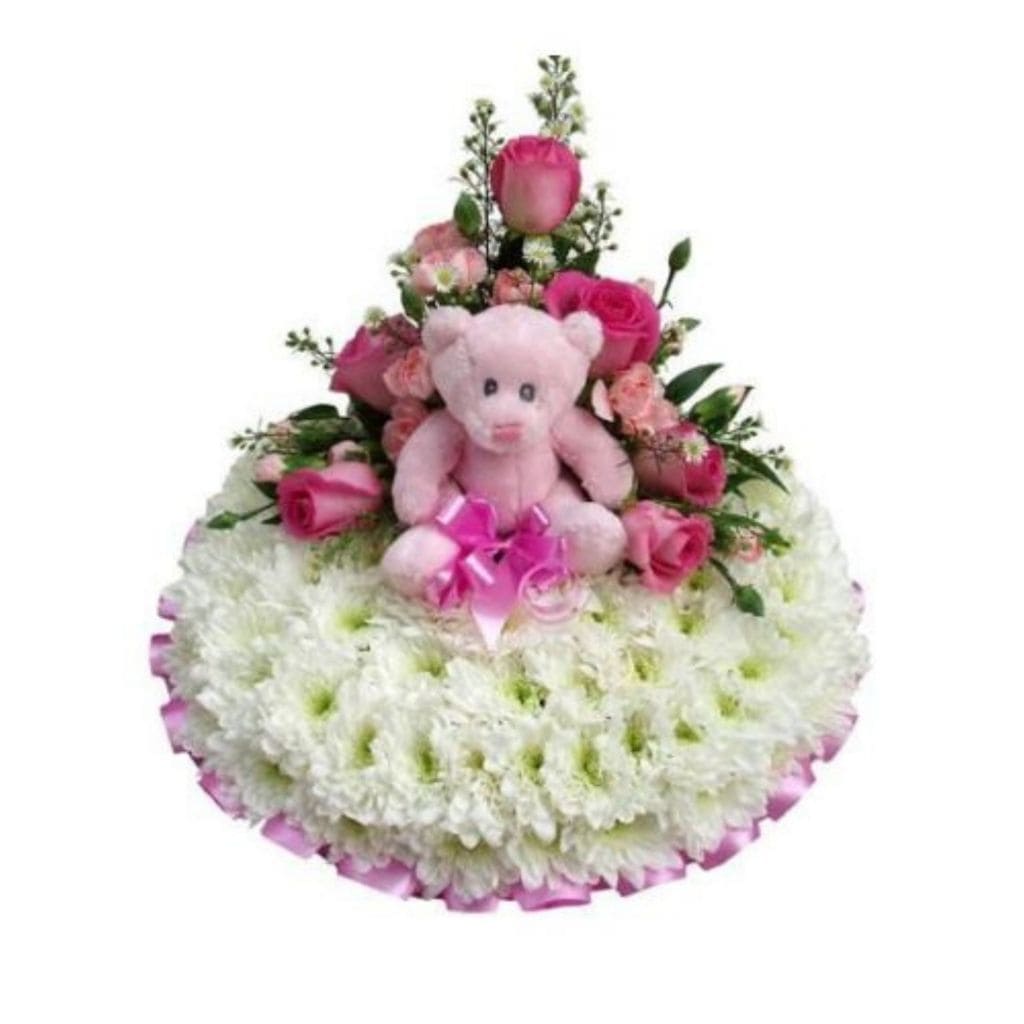 Casket Flowers Baby Girl - Shalimar Flower Shop