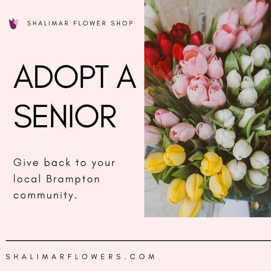 Adopt a Senior - Flower Donation - Shalimar Flower Shop