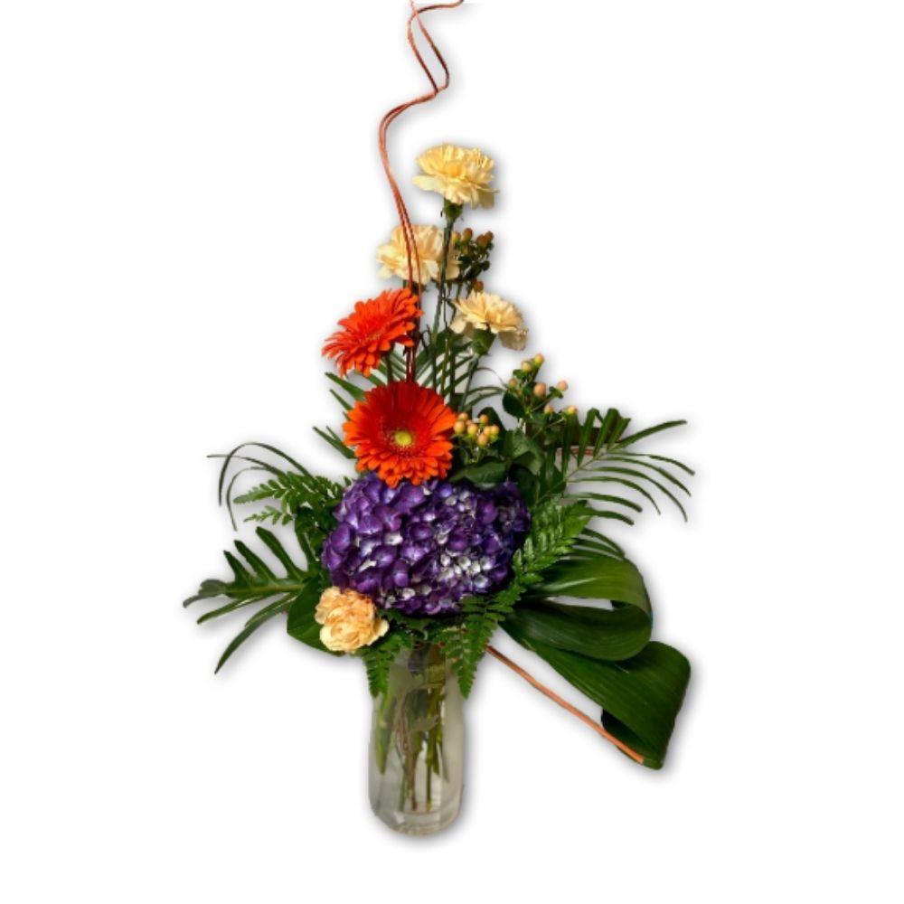 Budding Blooms for Mom in Premium Vase - Shalimar Flower Shop