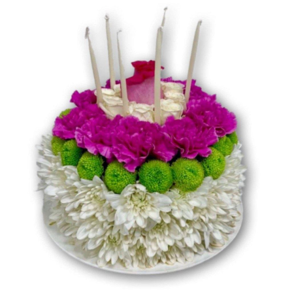 Butter Blossoms Floral Cake - Shalimar Flower Shop