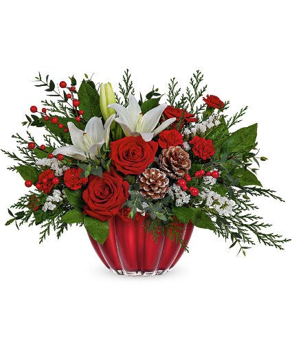 Christmas Centerpiece 2022 - Shalimar Flower Shop