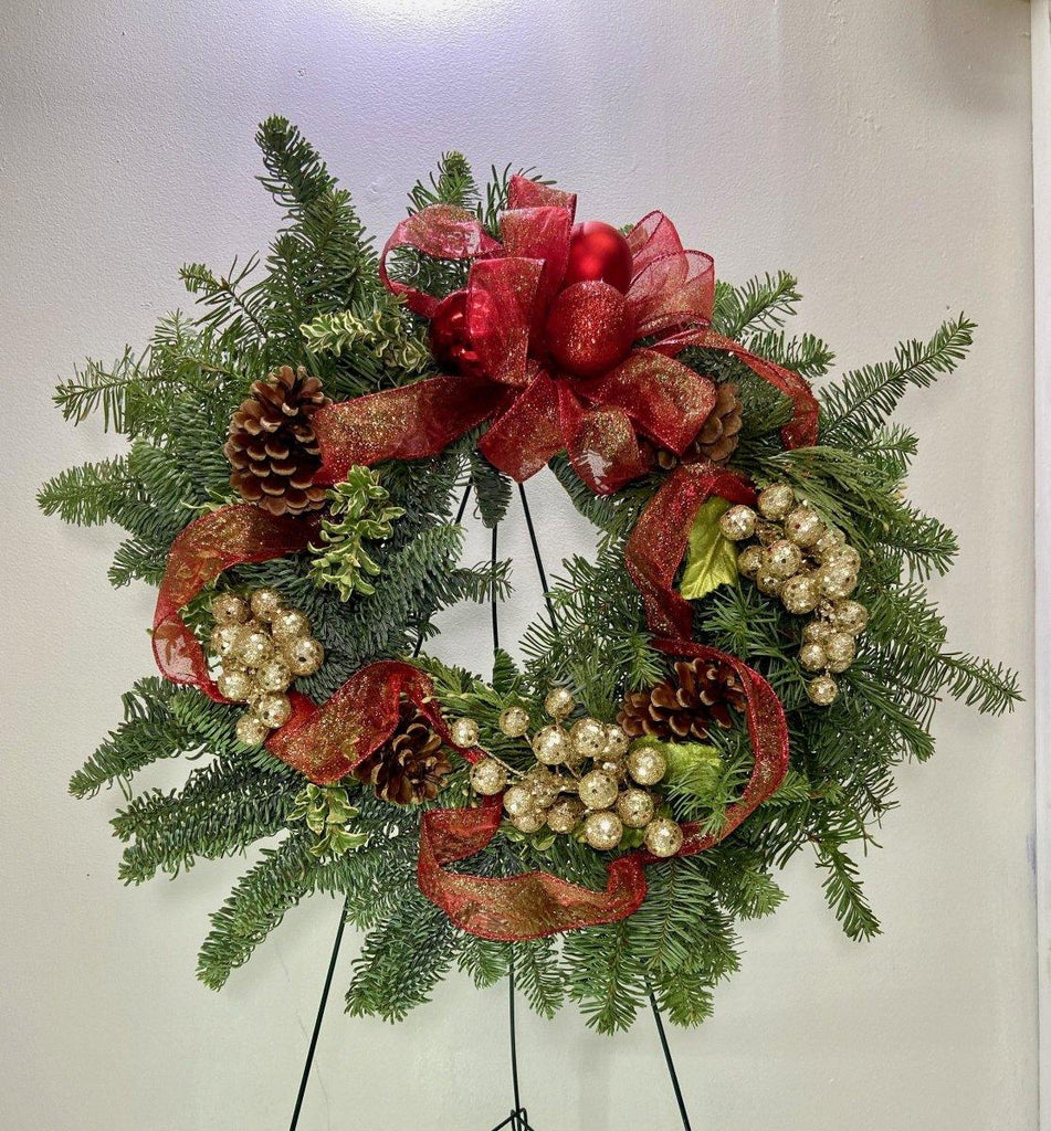 Christmas Wreath Delight - Shalimar Flower Shop