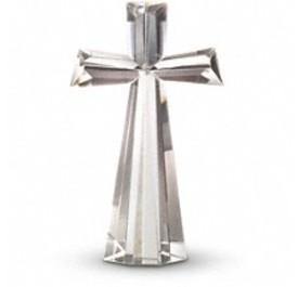 Crystal Cross 7.5" Tall - Shalimar Flower Shop