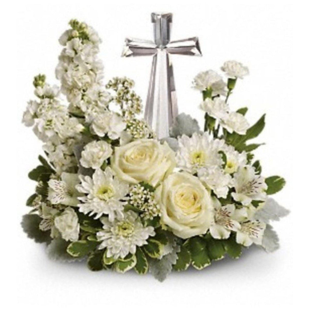 Divine Peace Sympathy Bouquet - Shalimar Flower Shop