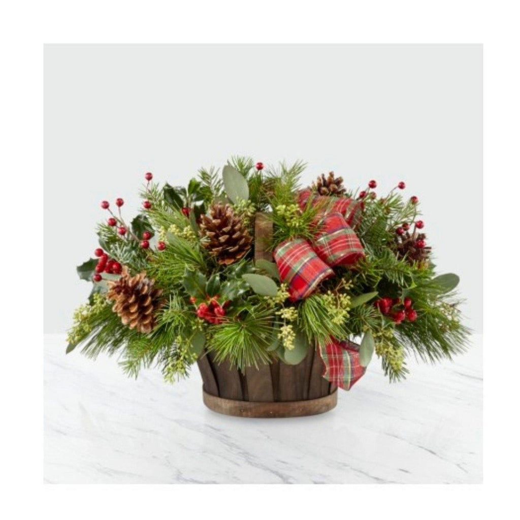 Holiday Basket - Shalimar Flower Shop