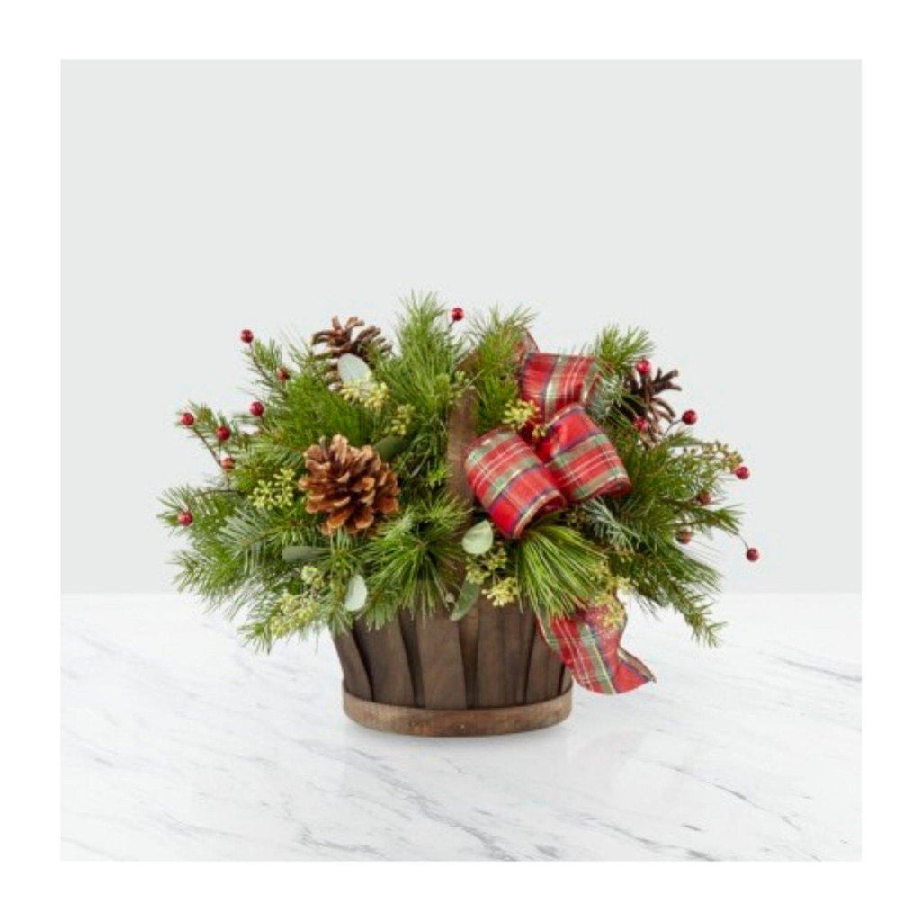 Holiday Basket - Shalimar Flower Shop