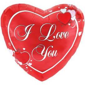 I Love You Balloon - Shalimar Flower Shop