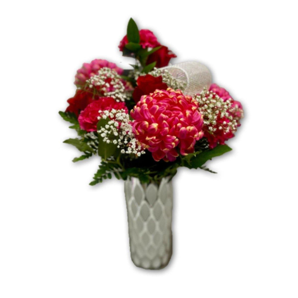 I Love You More Floral Arrangement - Shalimar Flower Shop