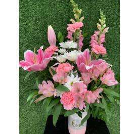 Lovely in Pink Bouquet - Shalimar Flower Shop