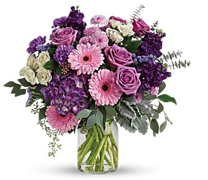 Magnificent Mauves Bouquet - Shalimar Flower Shop