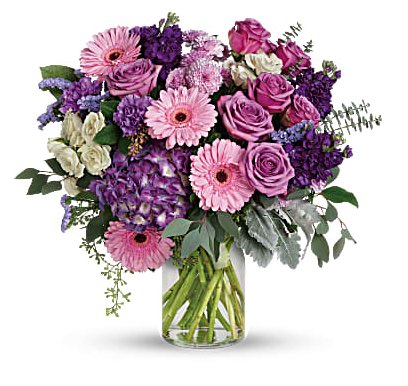 Magnificent Mauves Bouquet - Shalimar Flower Shop