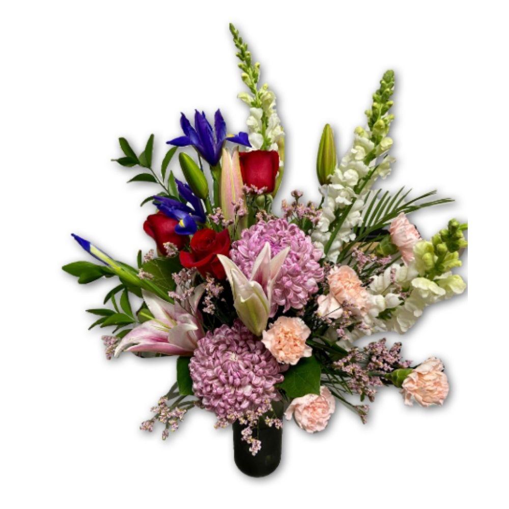 Pink Burst Arrangement - Shalimar Flower Shop