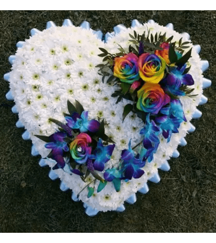 Rainbow heart Dreem - Shalimar Flower Shop