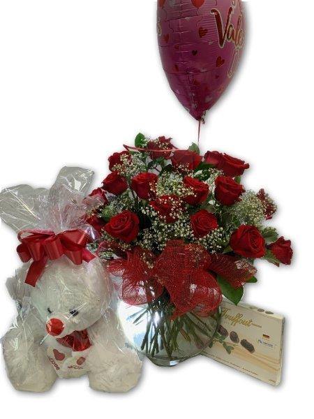 Rose for Love Red Rose Bouquet - Shalimar Flower Shop