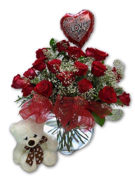 Rose for Love Red Rose Bouquet - Shalimar Flower Shop