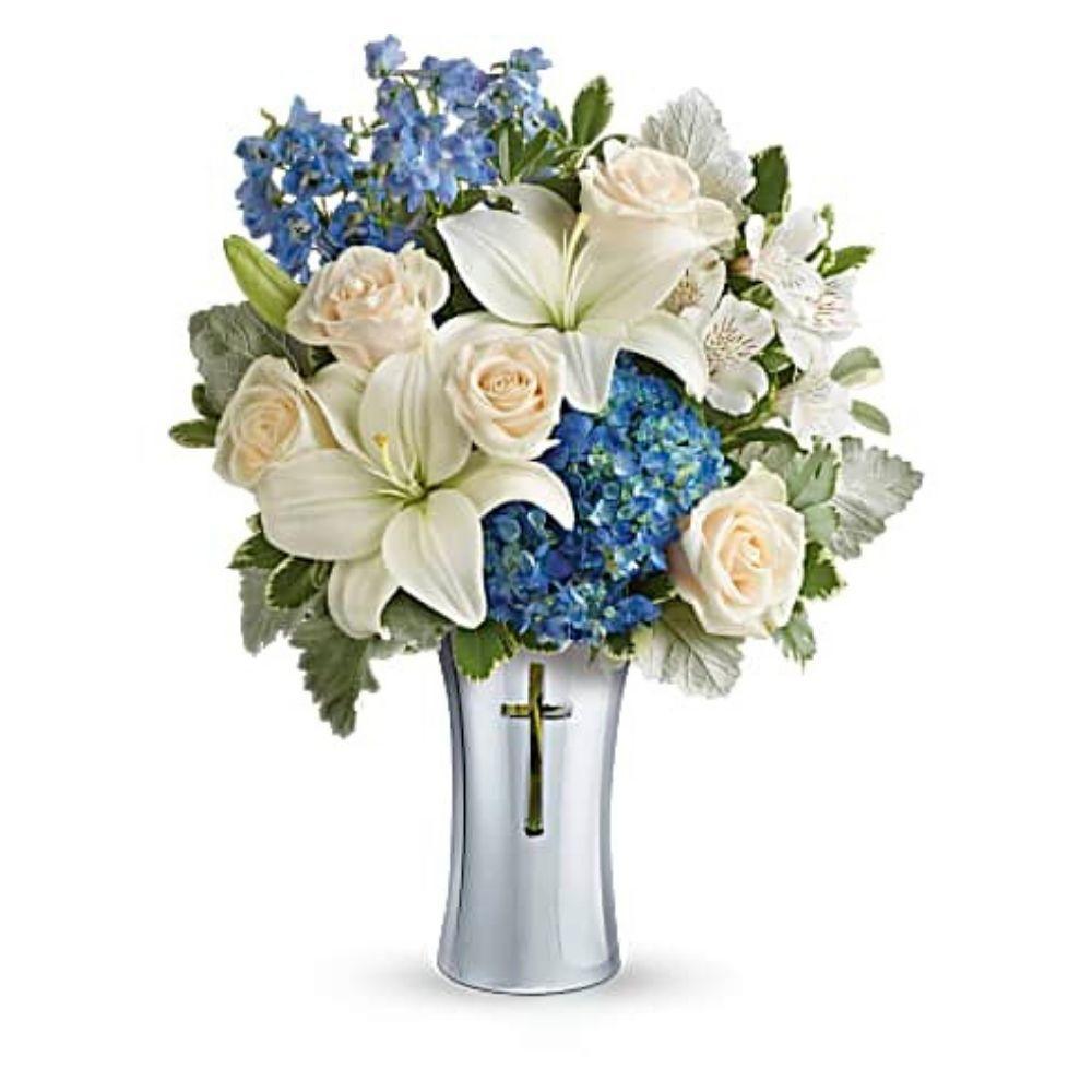 Skies Of Remembrance Bouquet - Shalimar Flower Shop