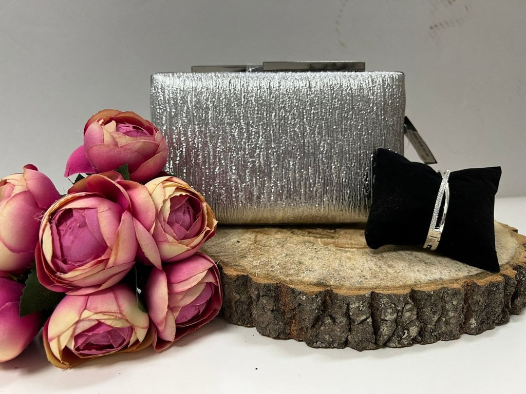 Stunning Silver Clutch - Shalimar Flower Shop