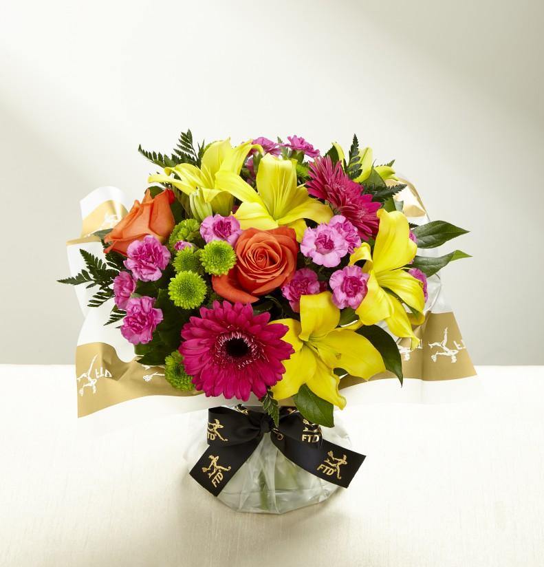 The Bold Beauty Hand-tied Bouquet - Shalimar Flower Shop