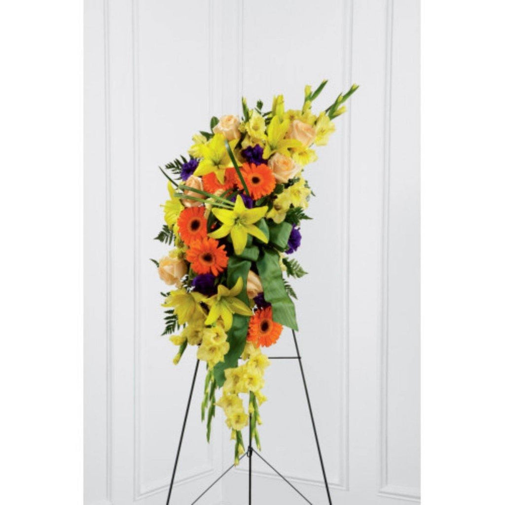 The FTD® Heaven's Light Standing Spray - Shalimar Flower Shop