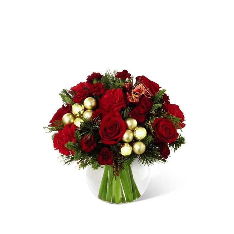 The FTD Holiday Gold Bouquet - Shalimar Flower Shop