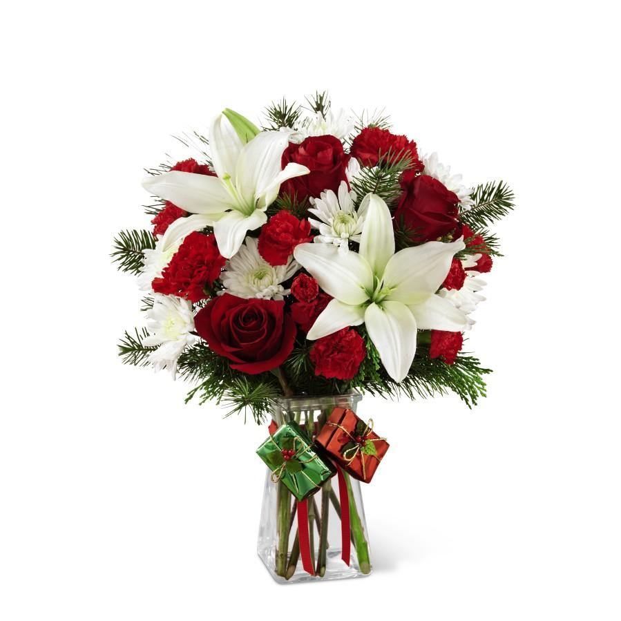 The FTD® Joyous Holiday Bouquet - Shalimar Flower Shop