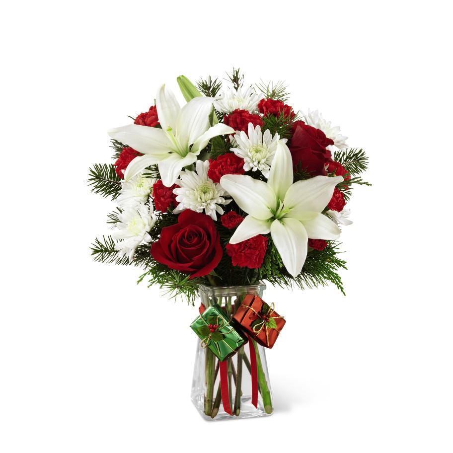 The FTD® Joyous Holiday Bouquet - Shalimar Flower Shop