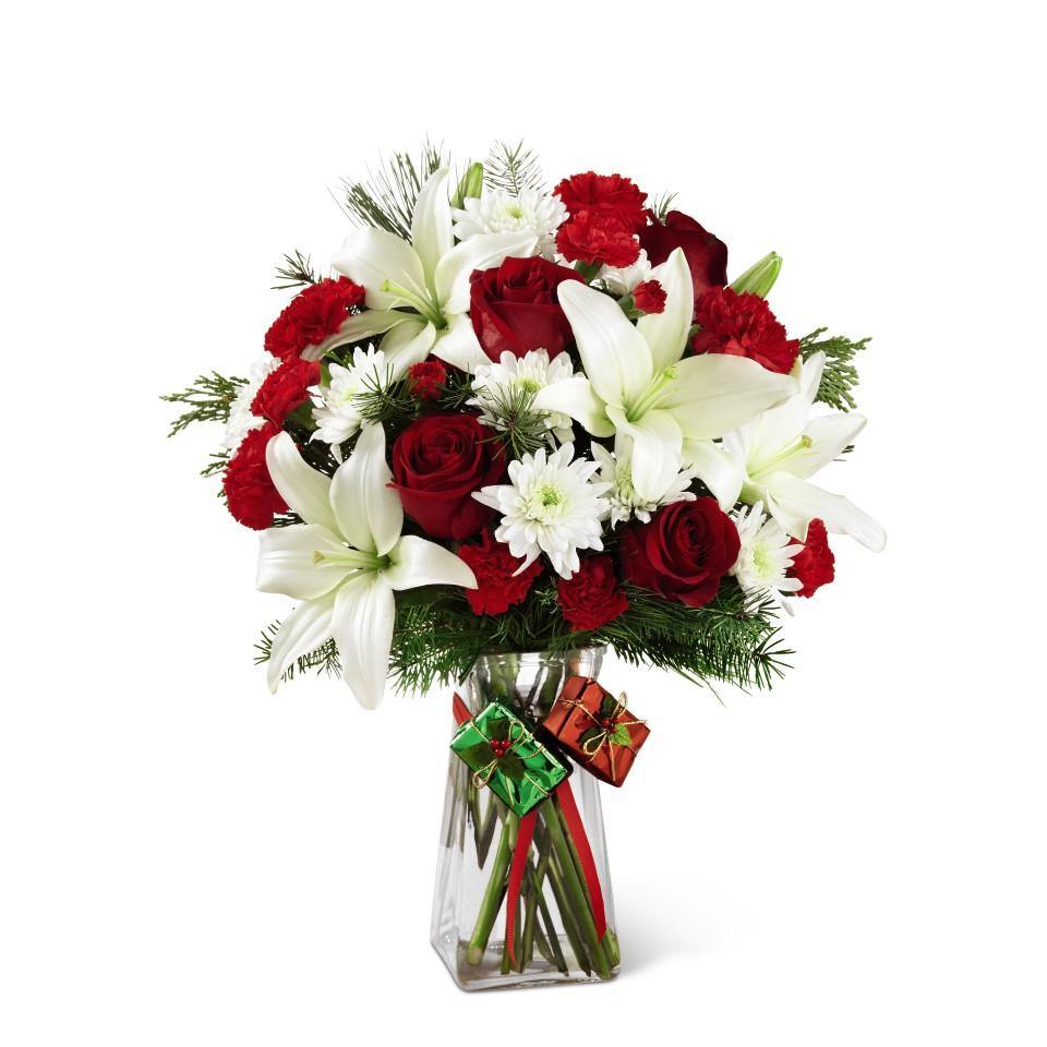 The FTD® Joyous Holiday Bouquet - Shalimar Flower Shop