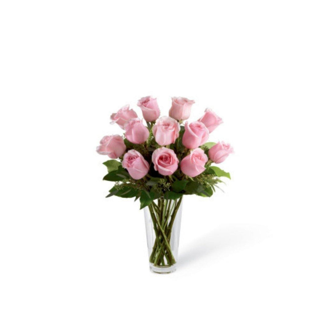 The FTD® Pastel Pink Rose Bouquet - Shalimar Flower Shop