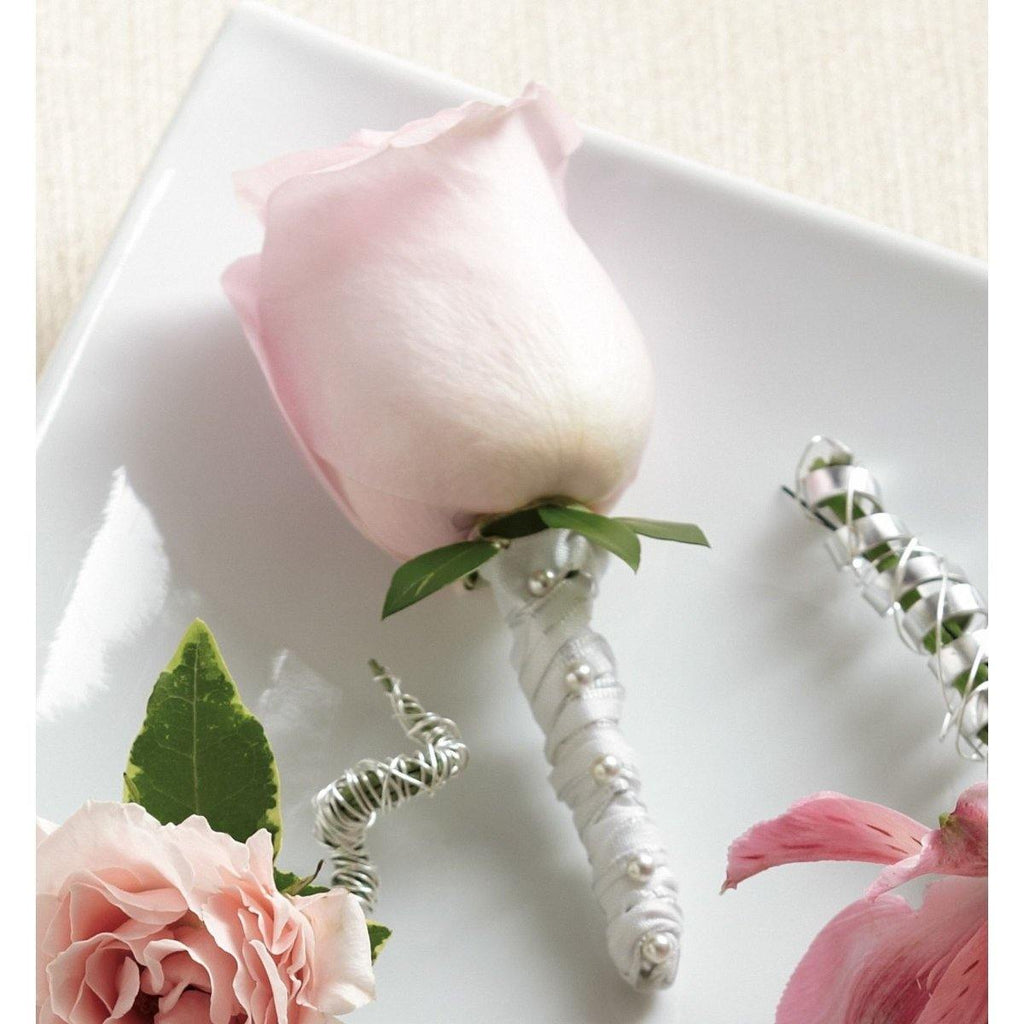 The FTD® Pink Rose Boutonniere - Shalimar Flower Shop