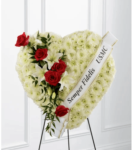 The FTD® Salute to a Patriot™ Heart - Shalimar Flower Shop
