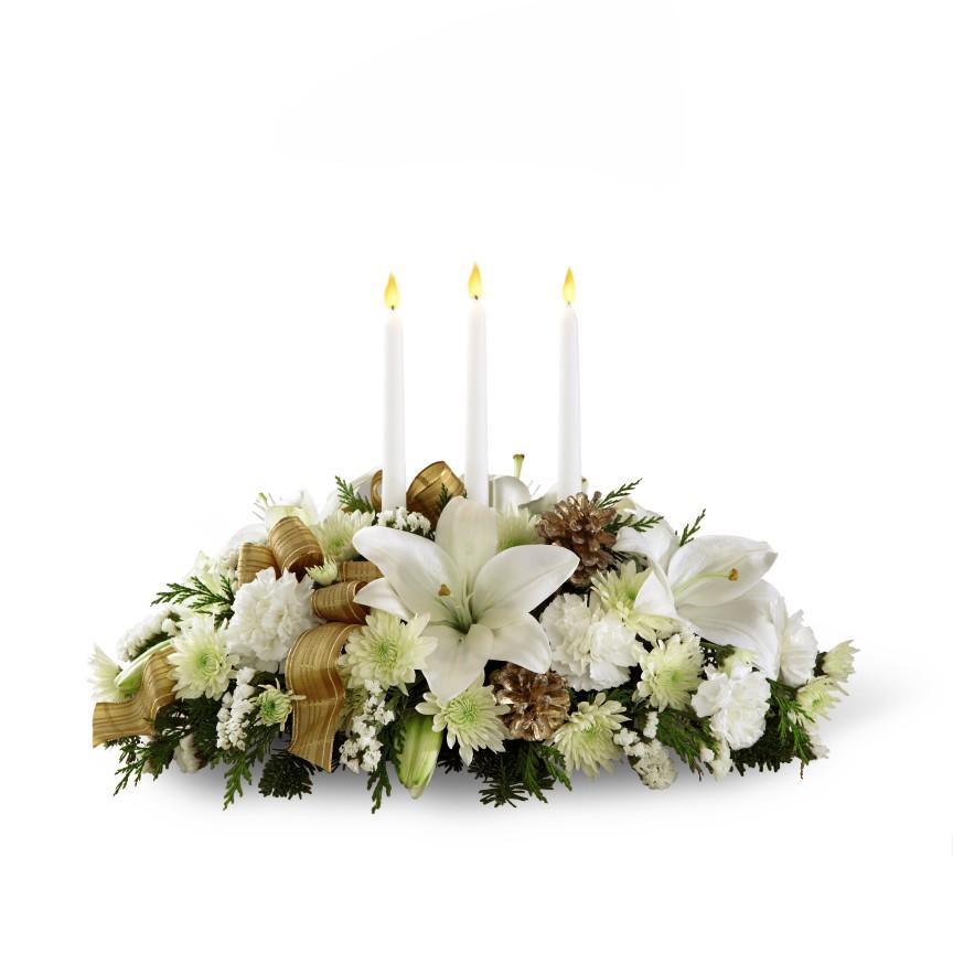 The FTD Season's Glow Centrepiece - Shalimar Flower Shop