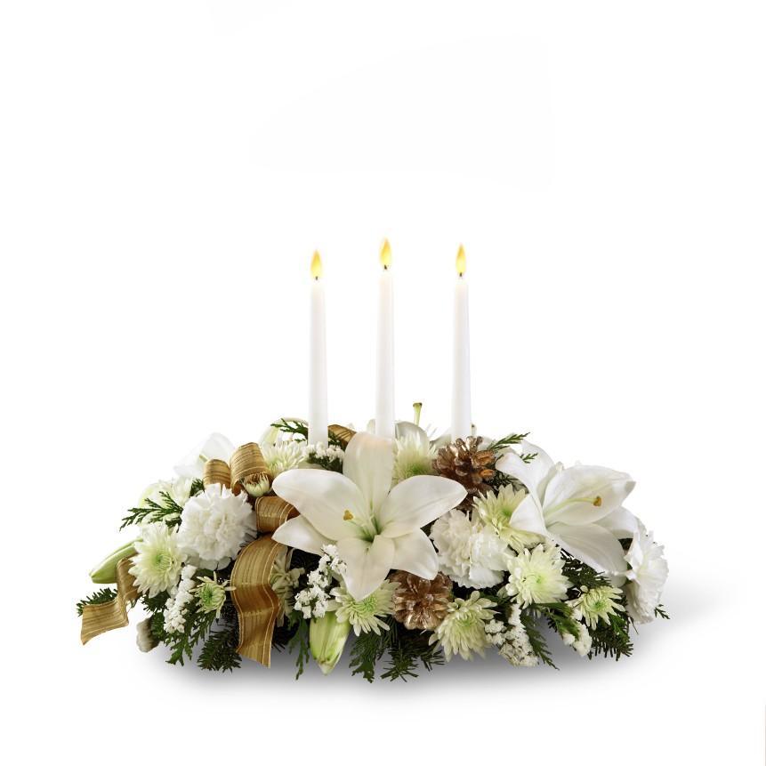 The FTD Season's Glow Centrepiece - Shalimar Flower Shop