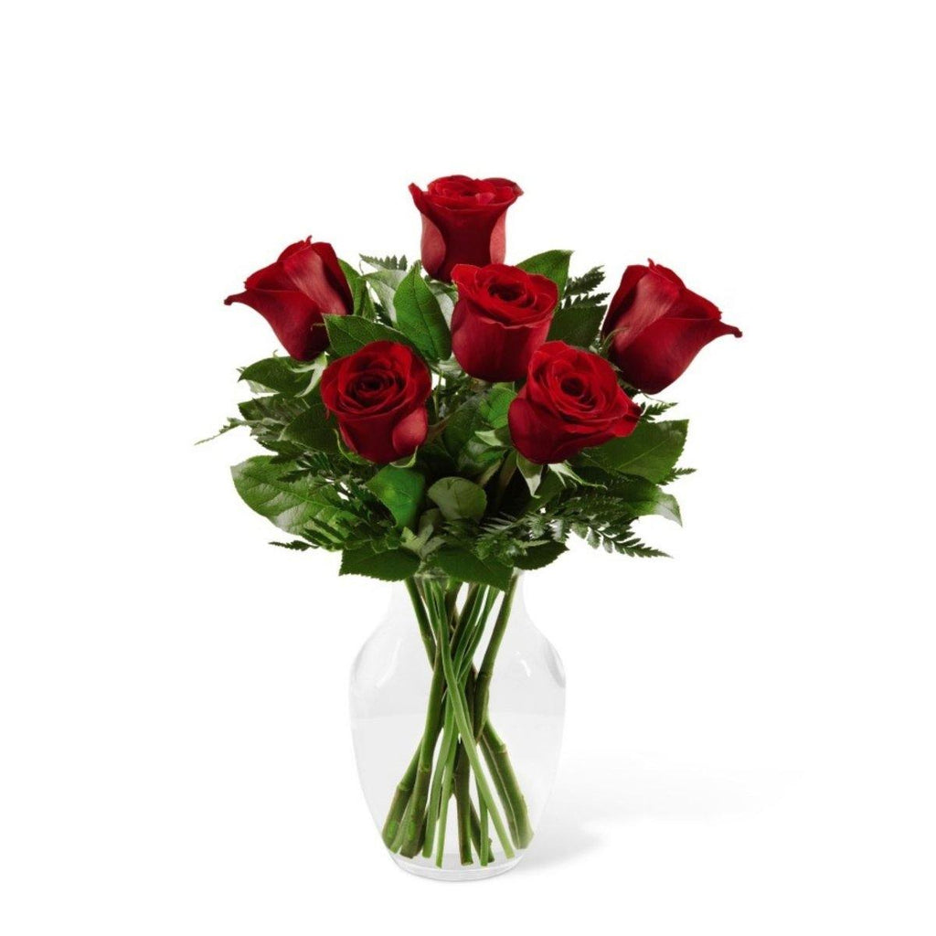 The FTD Simply Enchanting Rose Bouquet - Shalimar Flower Shop