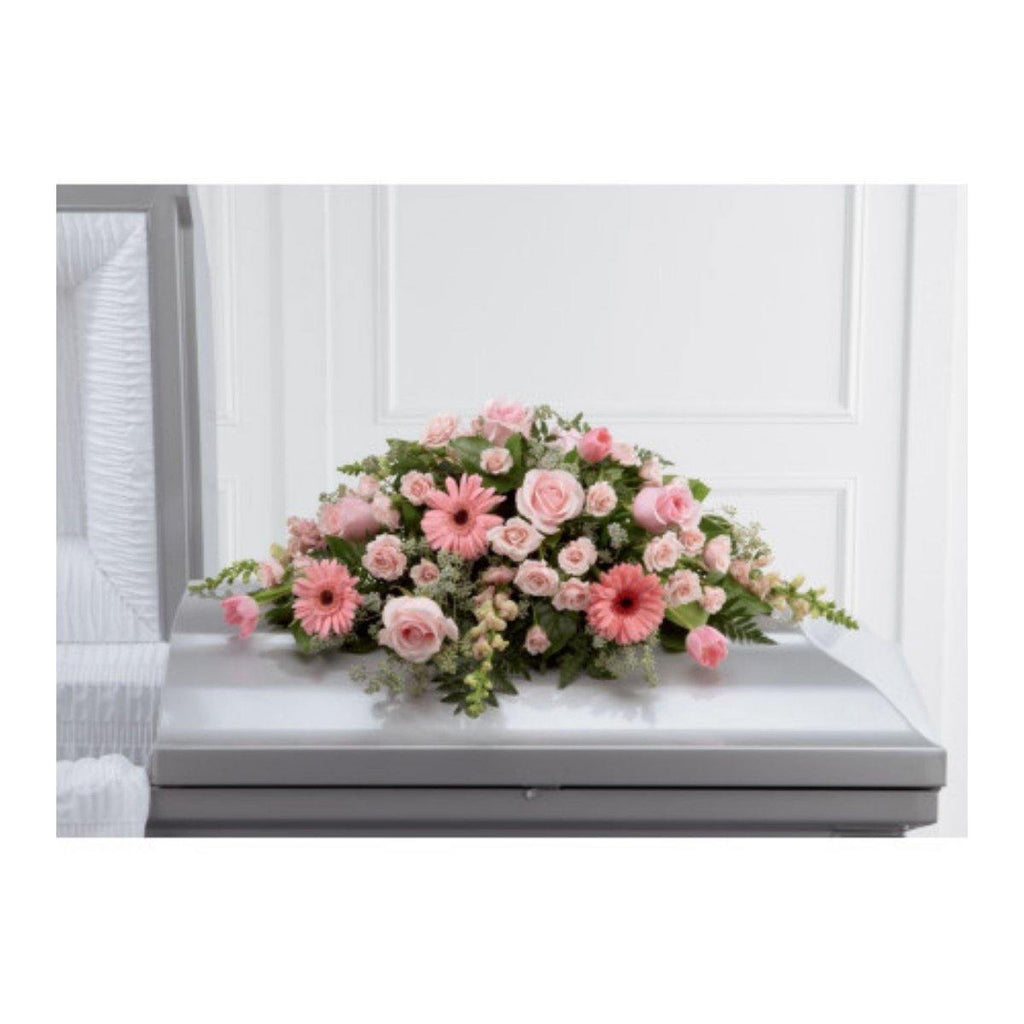 The FTD® Sweet Farewell Casket Spray - Shalimar Flower Shop