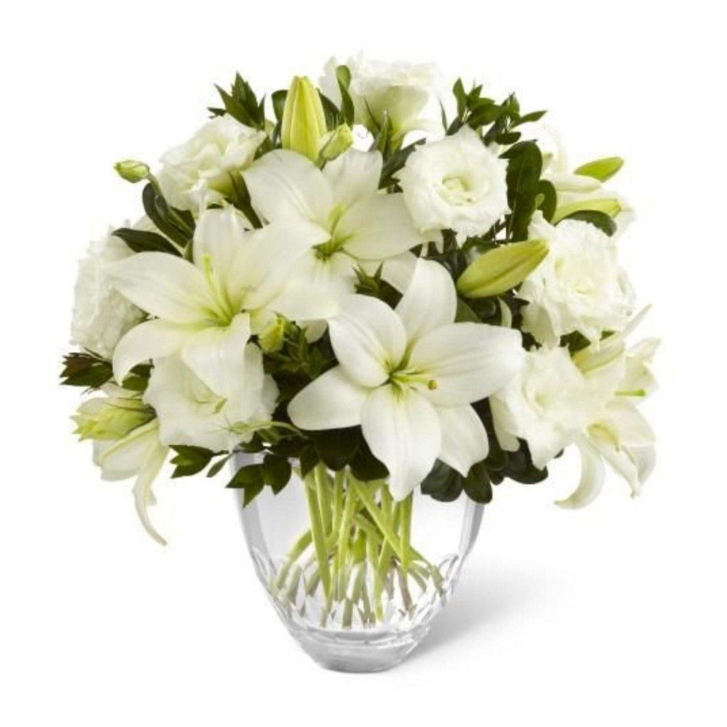 The FTD® White Elegance™ Bouquet - Shalimar Flower Shop