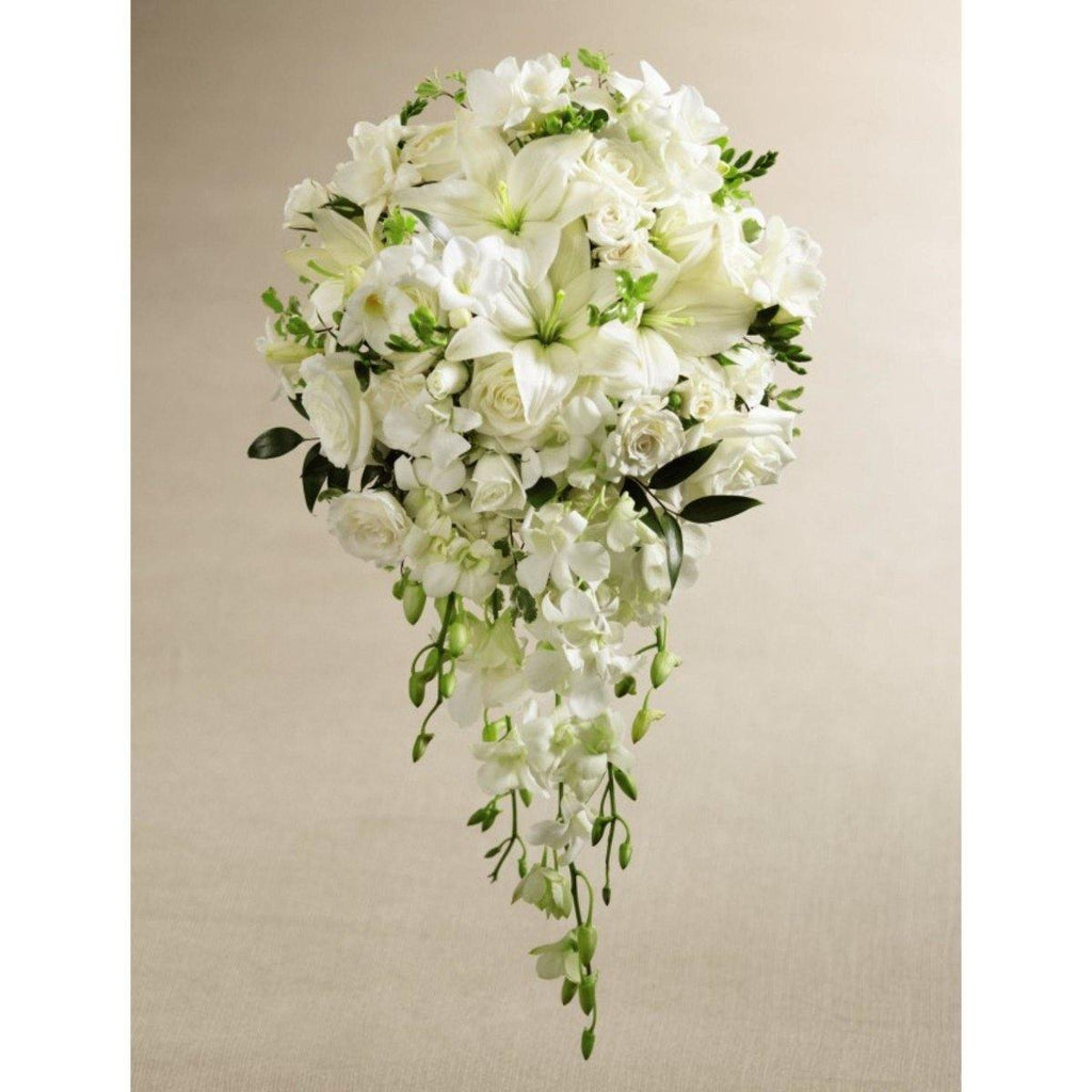 The FTD White Wonders Bouquet - Shalimar Flower Shop