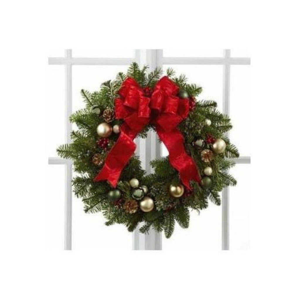 Winter Wonders Wreath - Shalimar Flower Shop